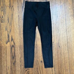 B31 Sweaty Betty Women Medium High Rise Black Leggings 7/8 Length Active